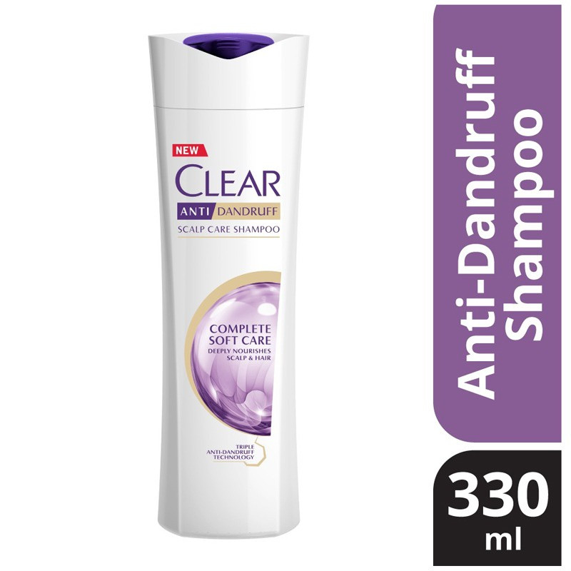 Clear Anti Dandruff Complete Soft Care Shampoo - 330ml (Thailand)