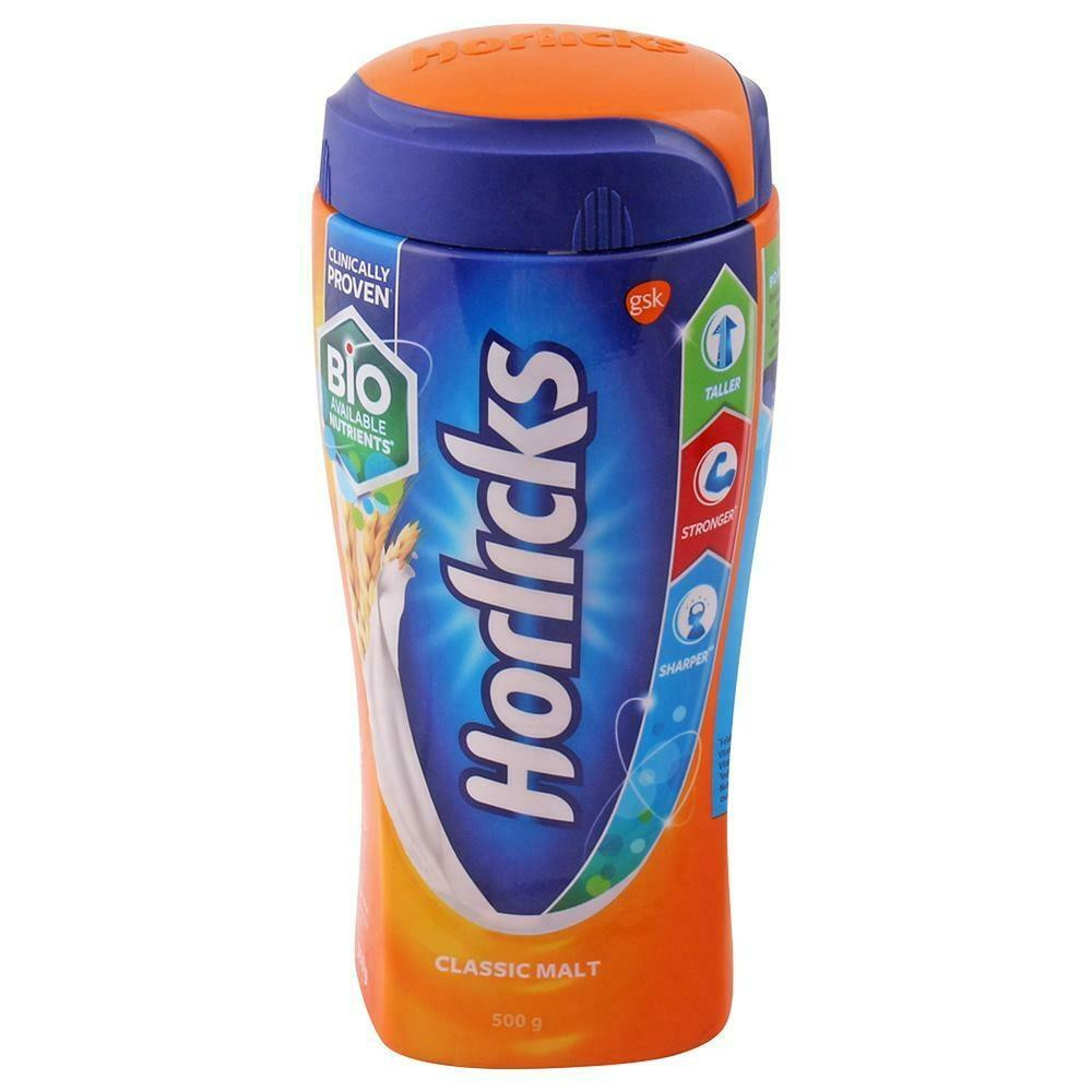 Horlicks Classic Malt Based Food - 500g (BD)