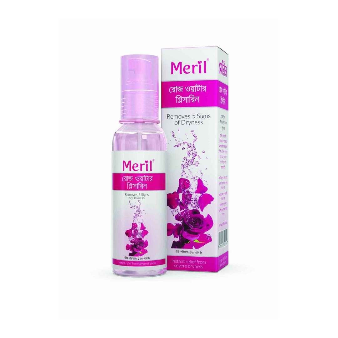 Meril Rosewater with Glycerine 120ml