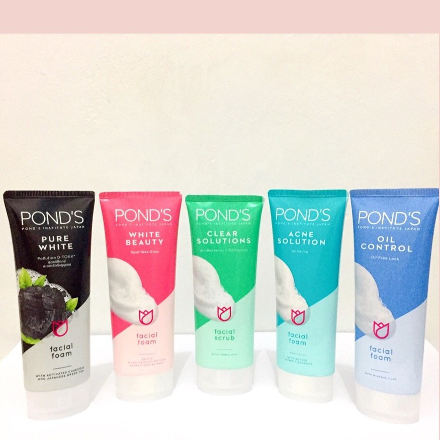 Ponds Oil Control -Oil Free Look Facial Foam - 100g (Indonesia)