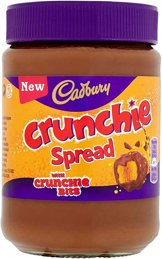 Cadbury Crunchie Chocolate Spread - 400g (Belgium)