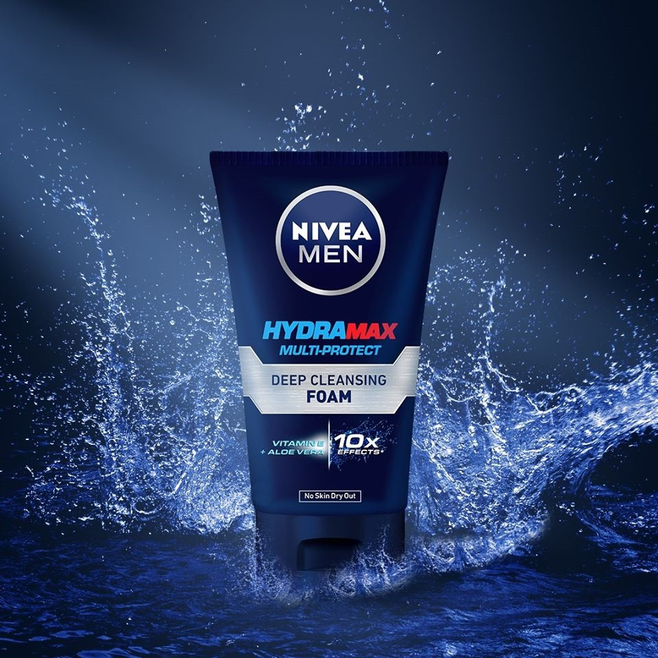 Nivea Men Hydramax Multi-Protect Deep Cleansing Foam - 100g (Germany)
