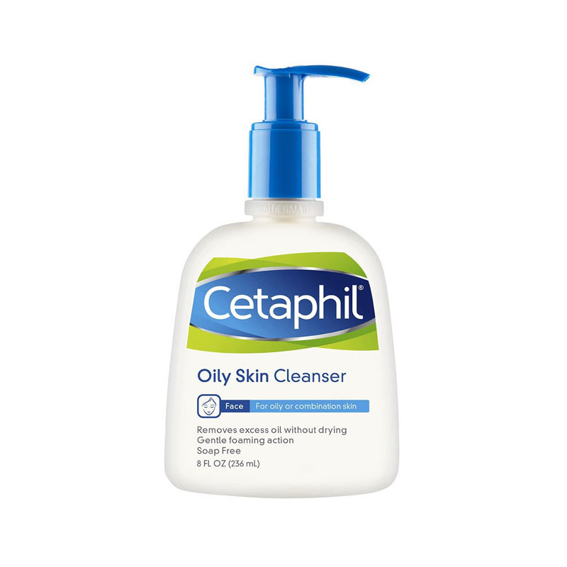 Cetaphil Oily Skin Cleanser For Oily & Combination Skin - 236ml (Canada)