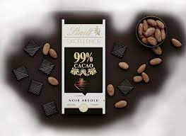 Lindt Excellence 99% Cocoa Absolute Dark Chocolate - 50g (France)