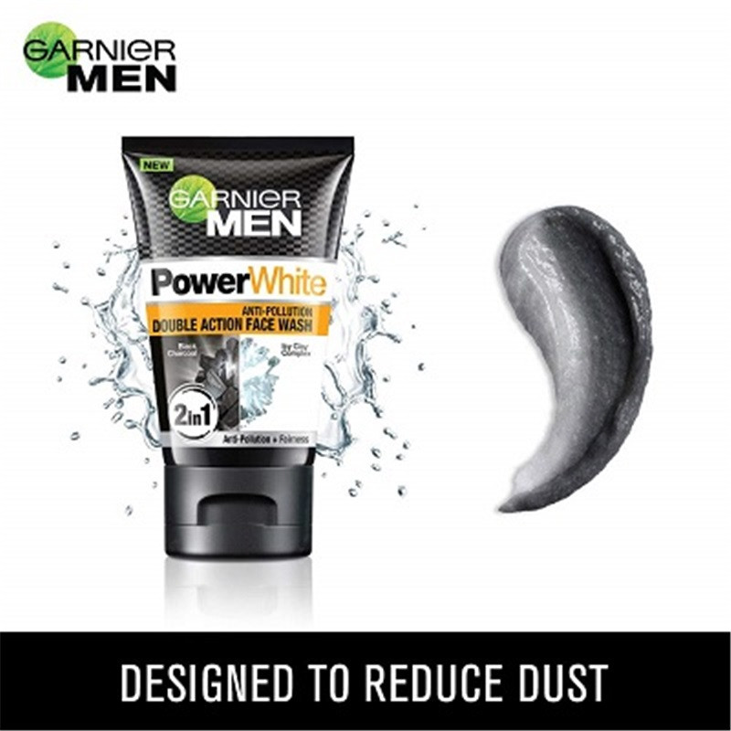 Garnier Men Turbo Bright Anti-Pollution Face Wash - 100g