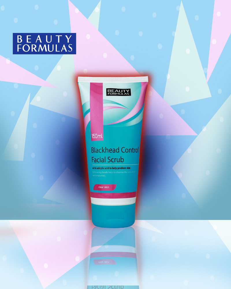 Beauty Formulas Blackhead Control Facial Scrub - 150ml