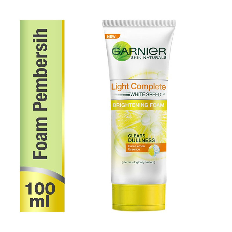 Garnier Light Complete Brightening Foam Face Wash - 100ml (Indonesia)