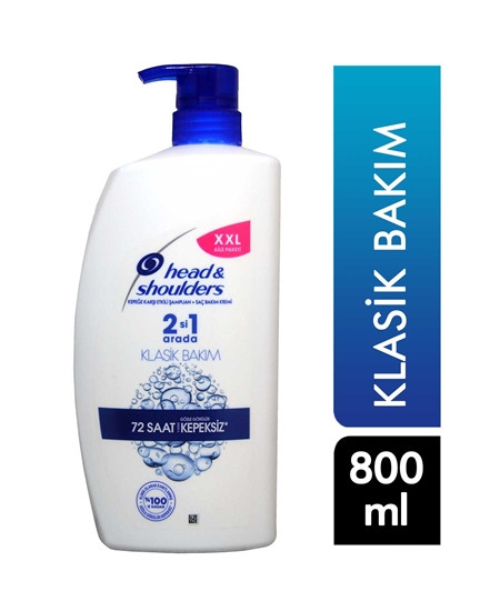 Head & Shoulders 2In1 Arada Klasik Bakim Shampoo - 800ml