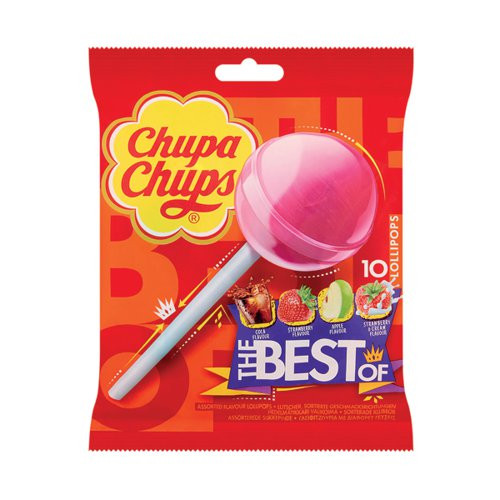 Chupa Chups Best of Lollipops - 144g (Imported from UK)