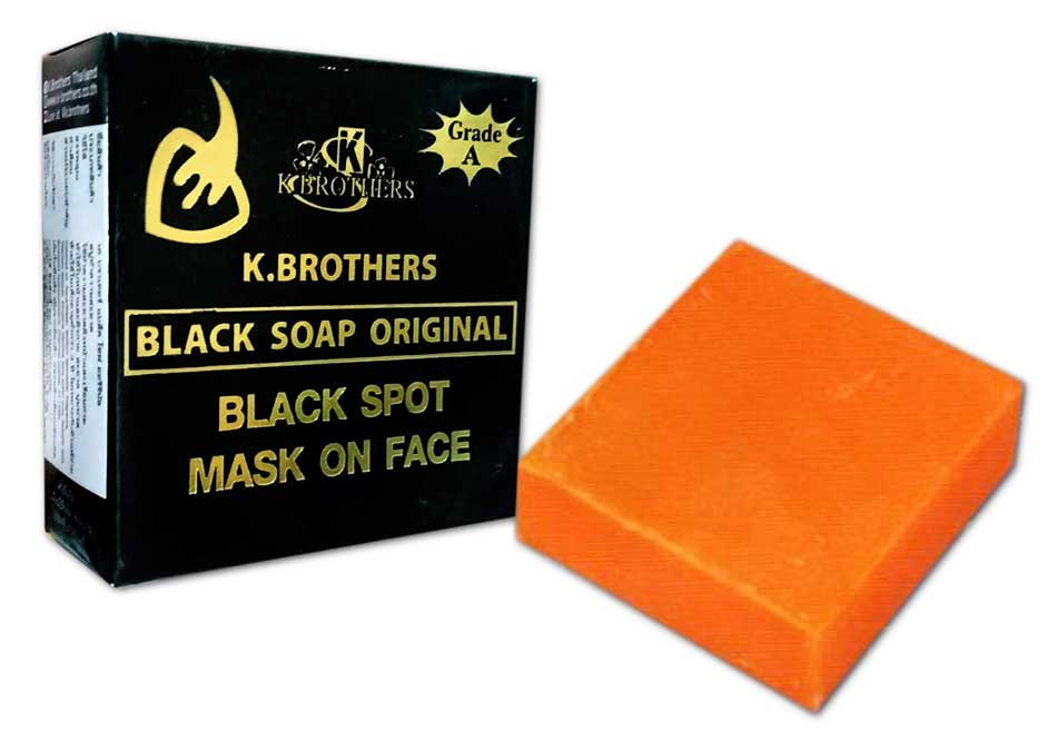 K Brothers Black Spot Whitening Soap - 50g (Thailand)