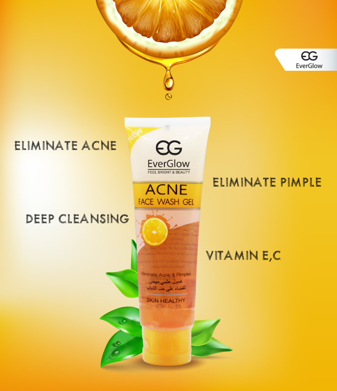 Ever Glow Acne Gel Face Wash - 100ml