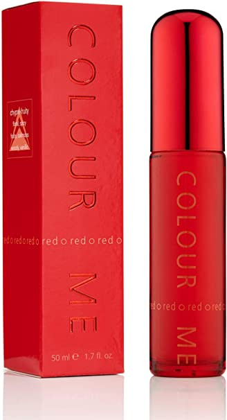 Colour Me Red Parfum De Toilette Perfume Spray - 50ml (U.K)