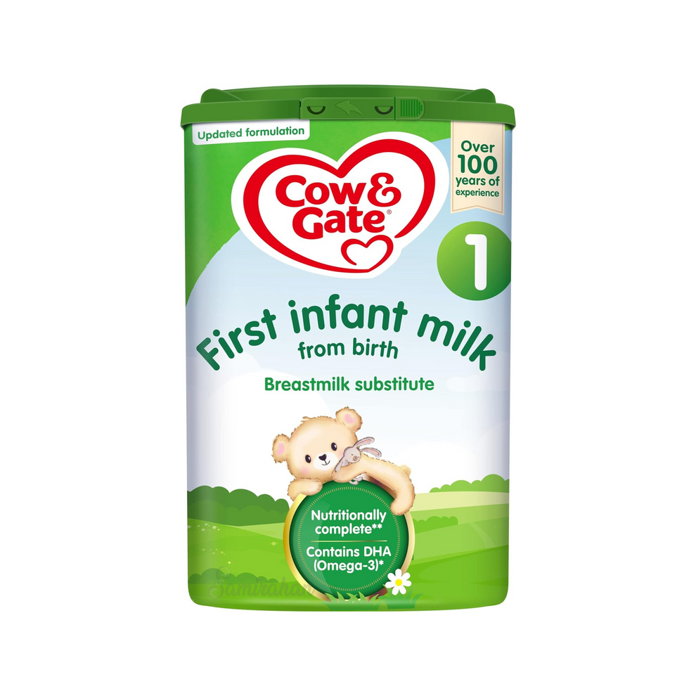 Cow & Gate First Infant Baby Milk 1 (From Birth) - 800g (UK)