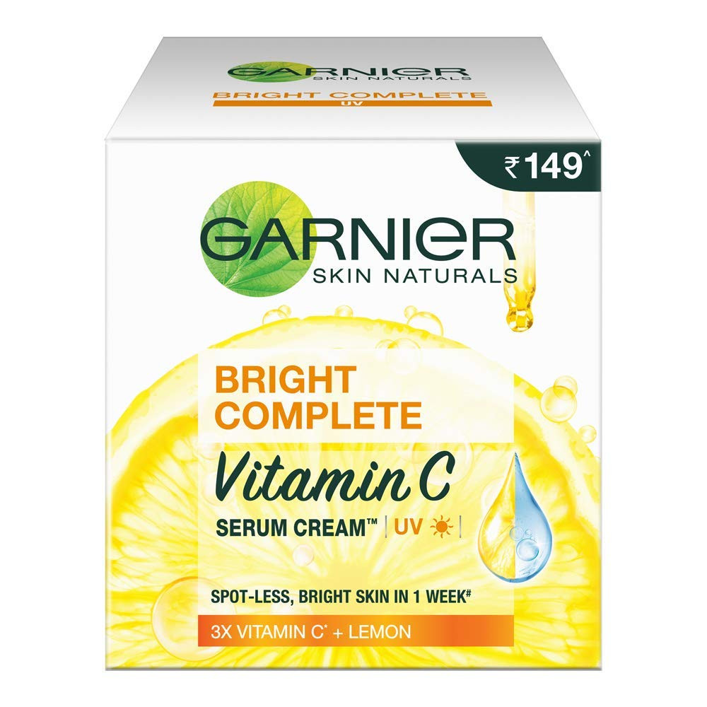 Garnier Bright Complete Vitamin C Serum Cream - 45g (India)