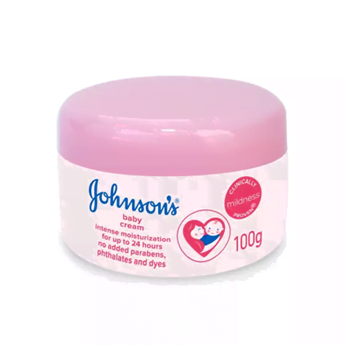 Johnsons Baby Cream Intense Moisturization for 24 Hours - 100g (Thailand)