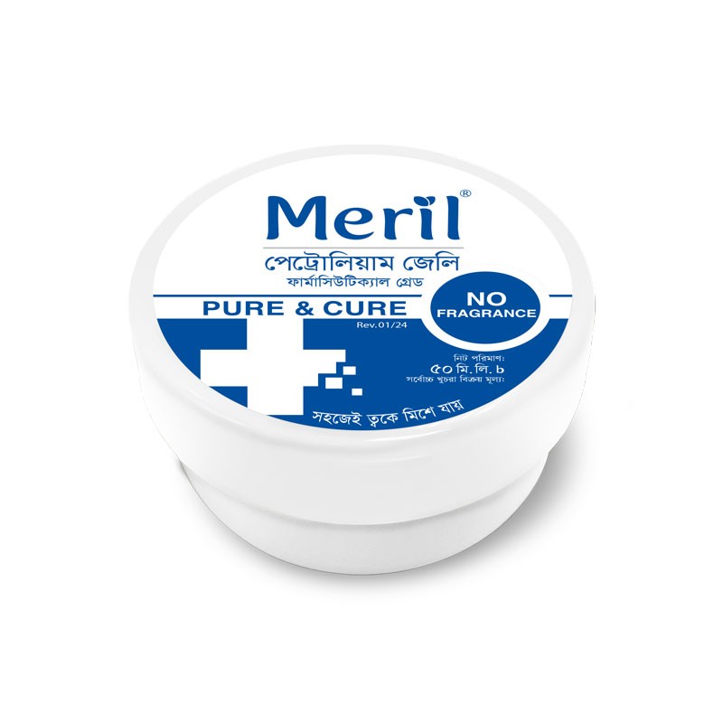 Meril Petroleum Jelly Pure & Cure - 50 ml