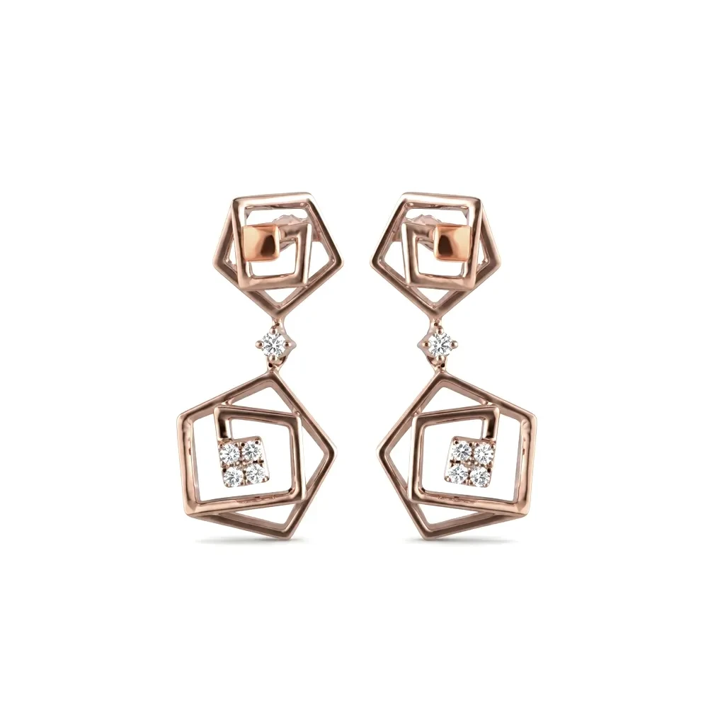 Platinum generic earring