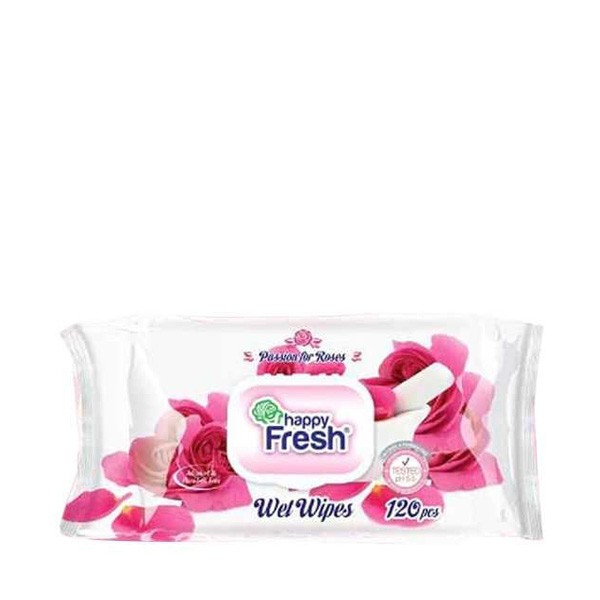 Happy Fresh Wet Wipes 120Pcs (Turkey)