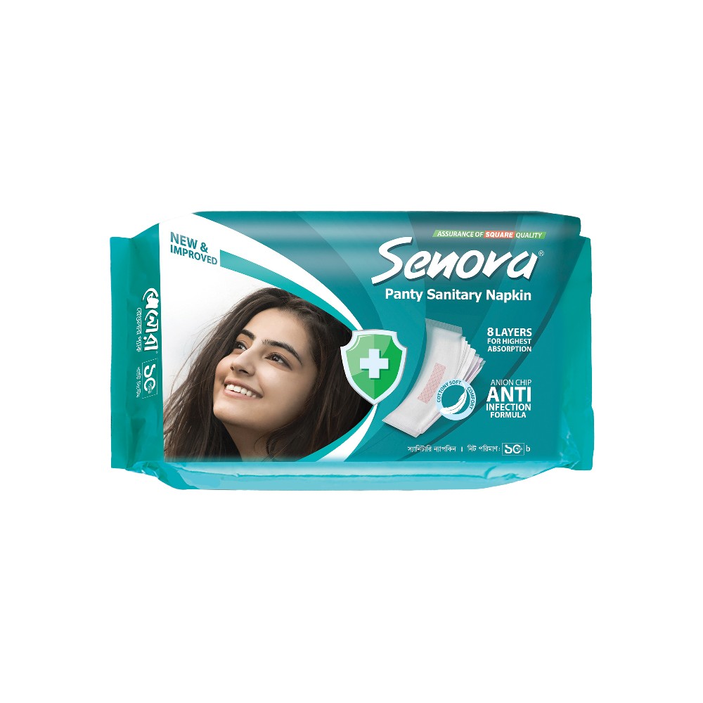 Senora Panty Sanitary Napkin - 10 Pads