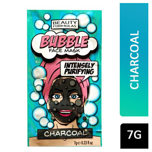 Beauty Formulas Bubble Face Mask Charcoal - 7g