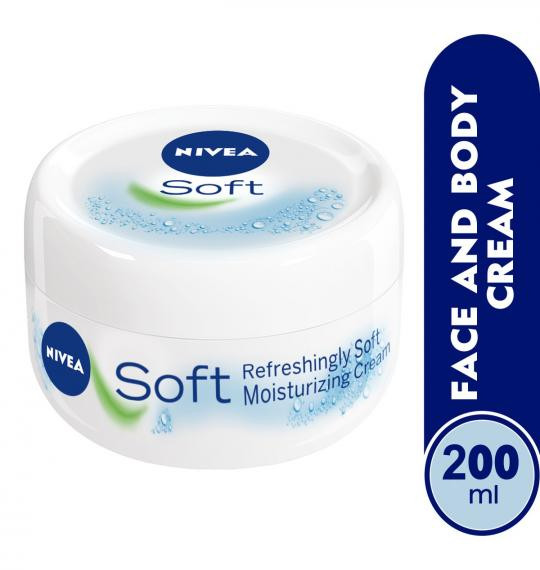 Nivea Soft Refreshingly Soft Moisturising Cream 200ml Germany