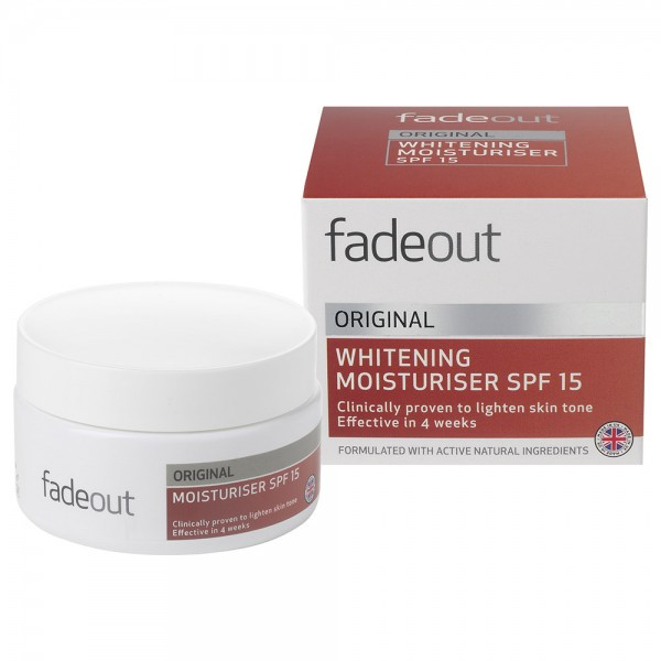 Fadeout Original Whitening Moisturiser SPF15 - 50ml