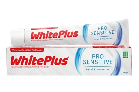 White Plus Whitening Pro-Sensitive Toothpaste - 90gm