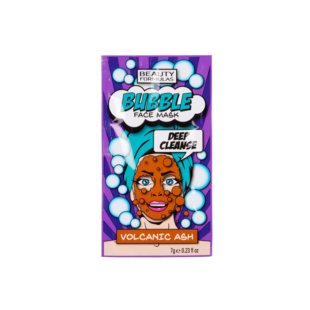 Beauty Formulas Bubble Face Mask Volcanic Ash - 7g