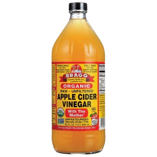 Bragg Organic Raw Apple Cider Vinegar with Mother - 946ml (USA)