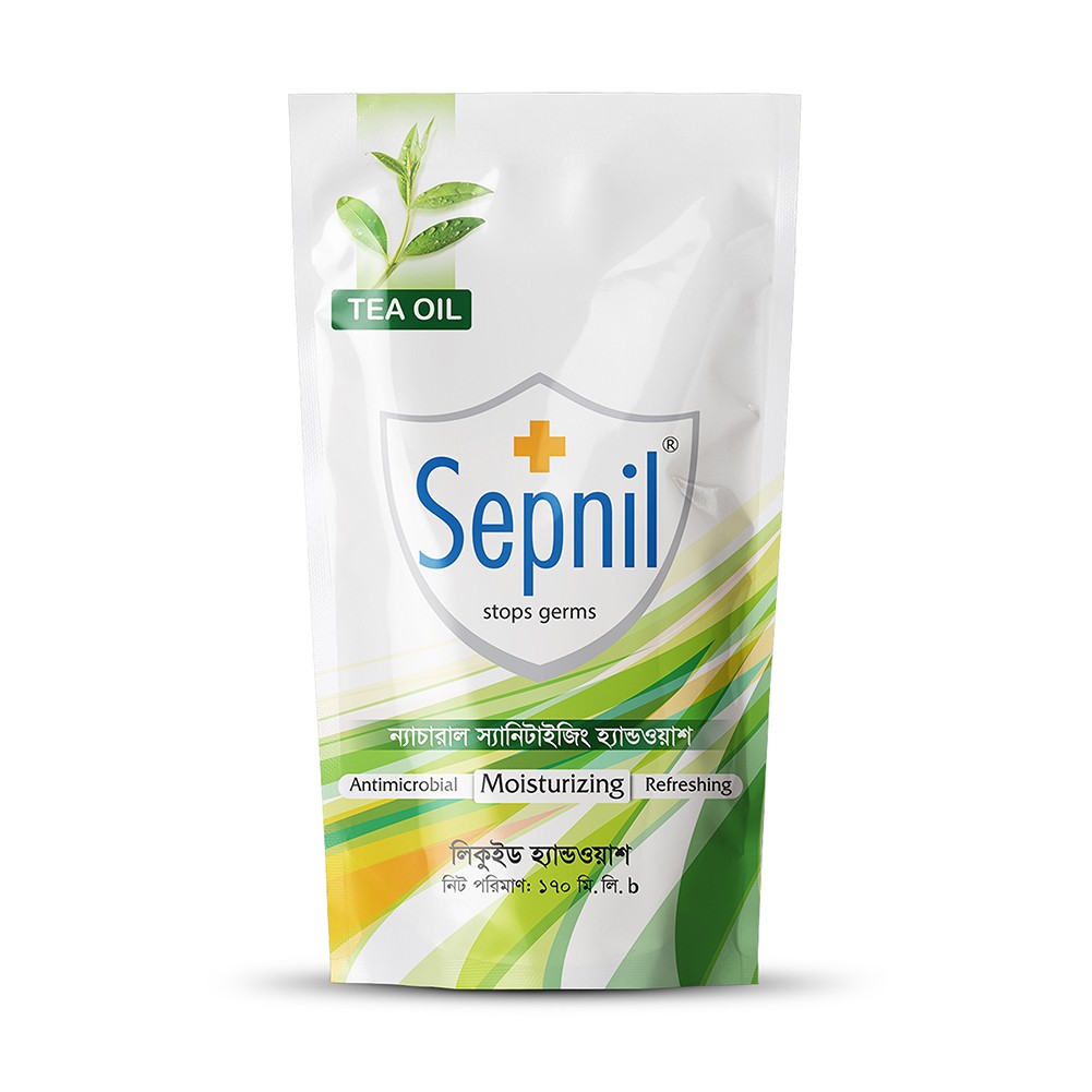 Sepnil Extra Mild Hand Wash Tea Oil Refill 170 ml