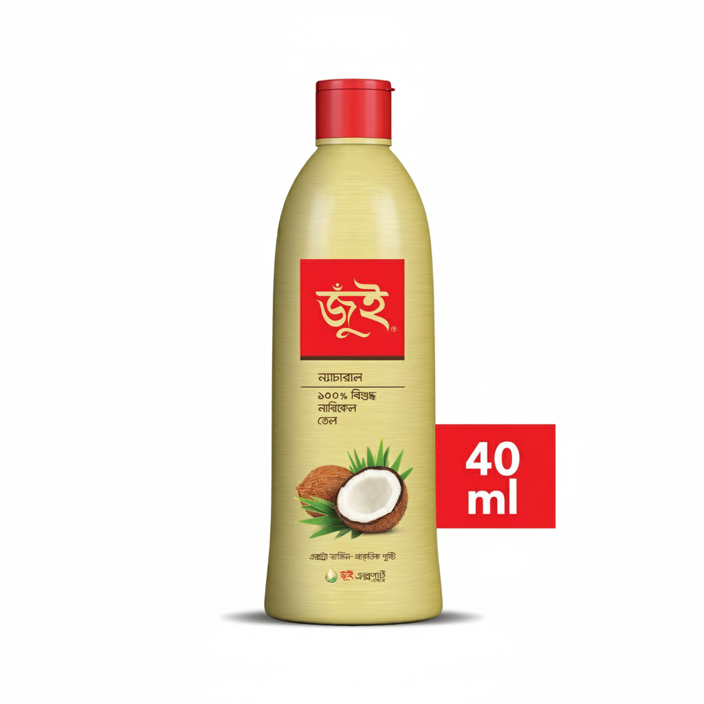 Jui Pure Coconut Oil (Plastic) 40ml