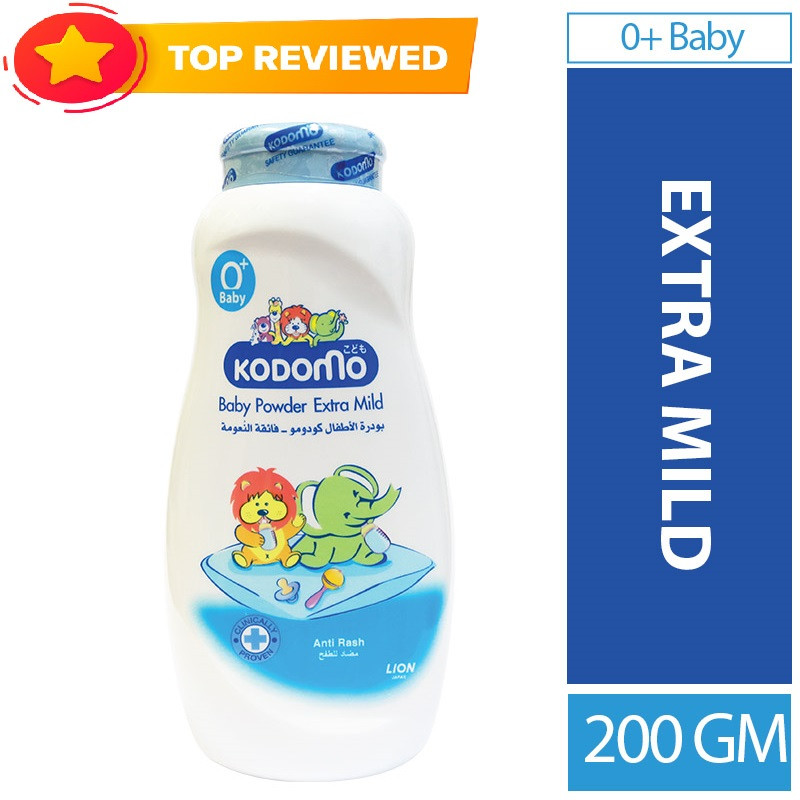 Kodomo Baby Powder Extra Mild 0+ - 200g (Thailand)