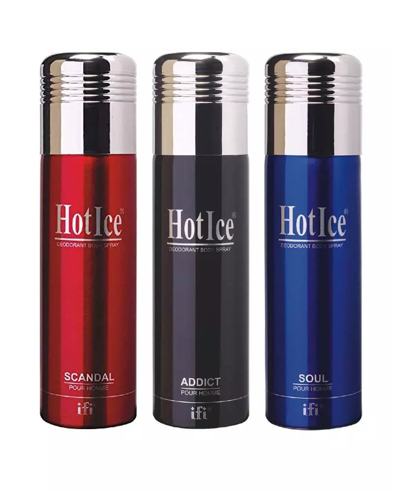 Hot Ice Deodorant Body Spray – 200ml (Dubai)