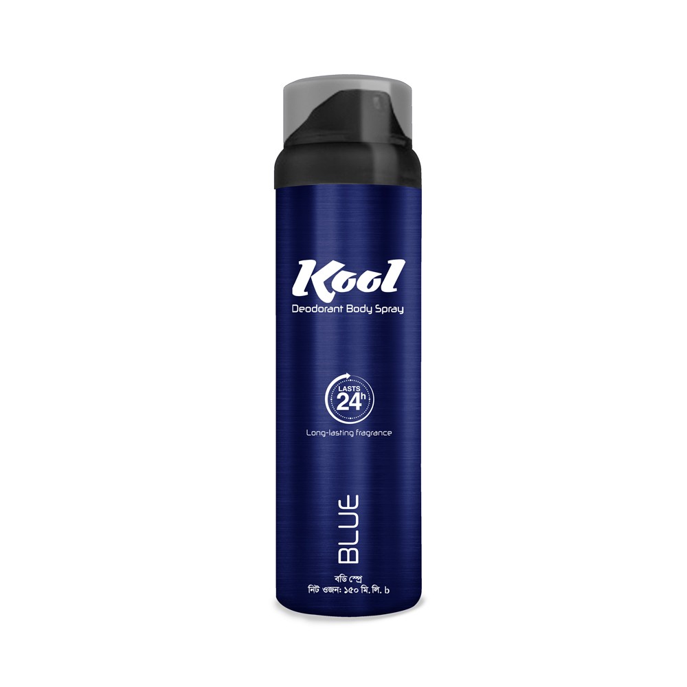 Kool Deodorant Body Spray 150ml ( Blue )