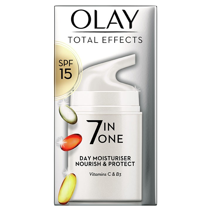 Olay Total Effects 7 in One Day Moisturiser Cream SPF15 - 50ml (Poland)