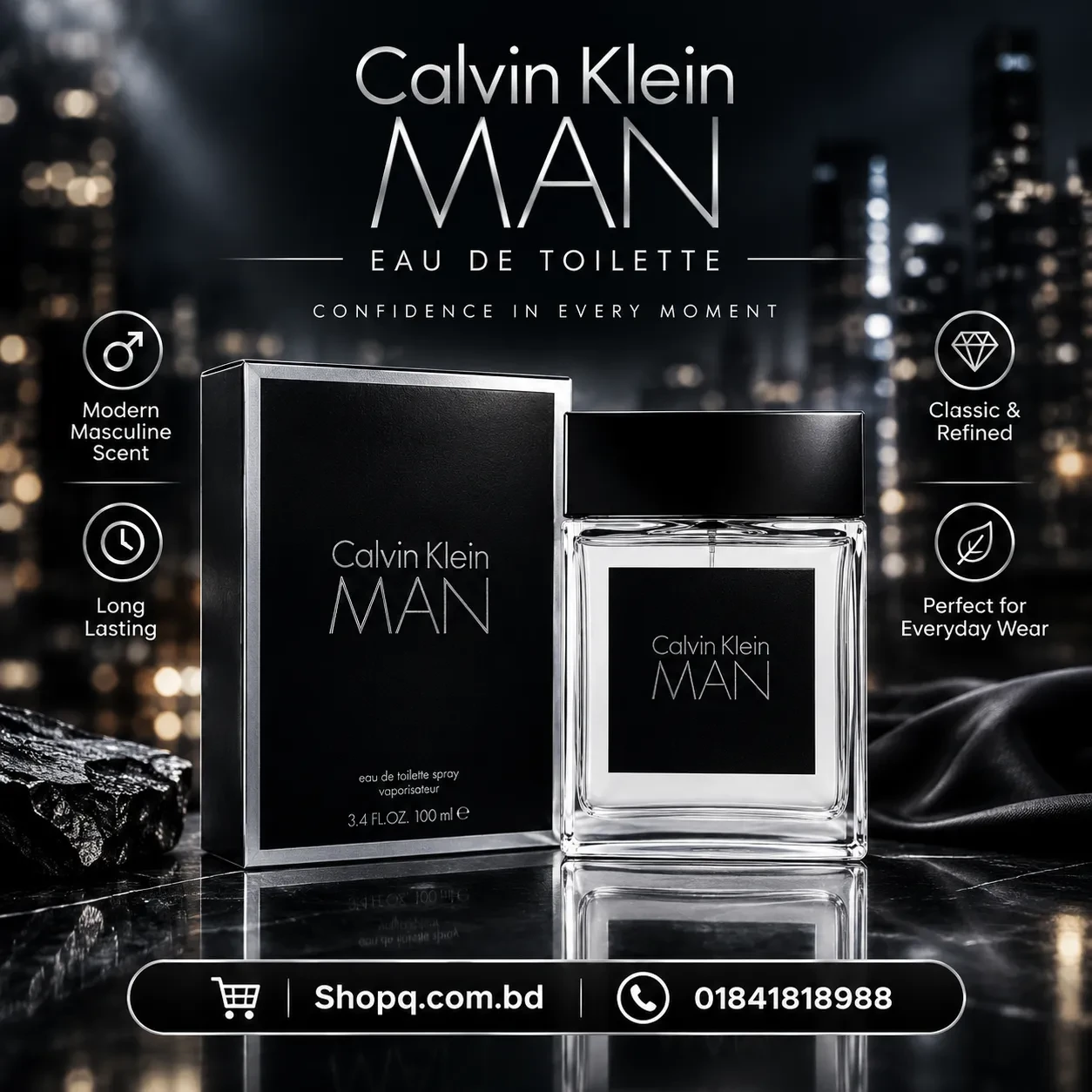 Calvin Klein Man EDT (100ml) (100% Original)