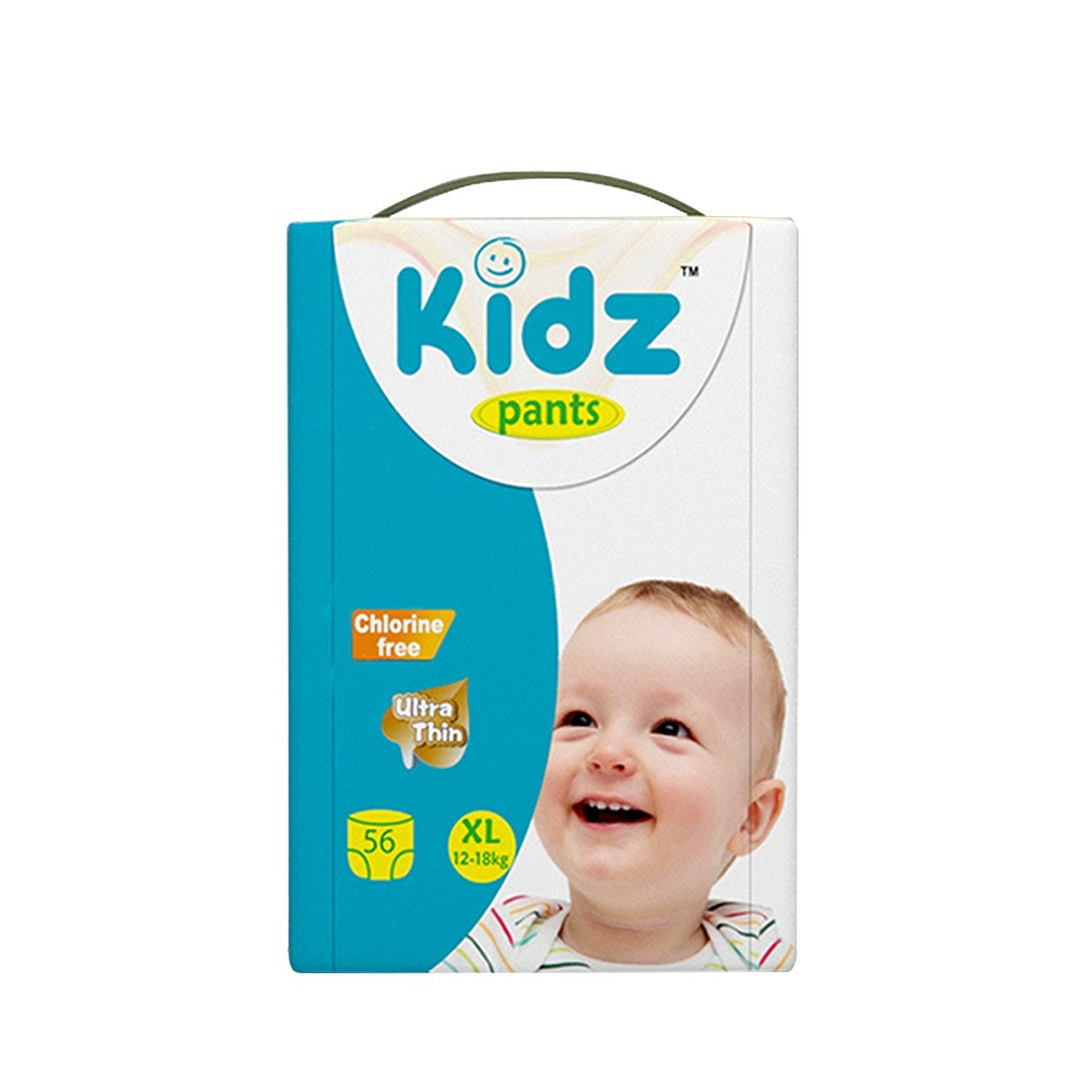 Kidz Baby Diaper Pants Style (12-18Kg) - XL 56pcs