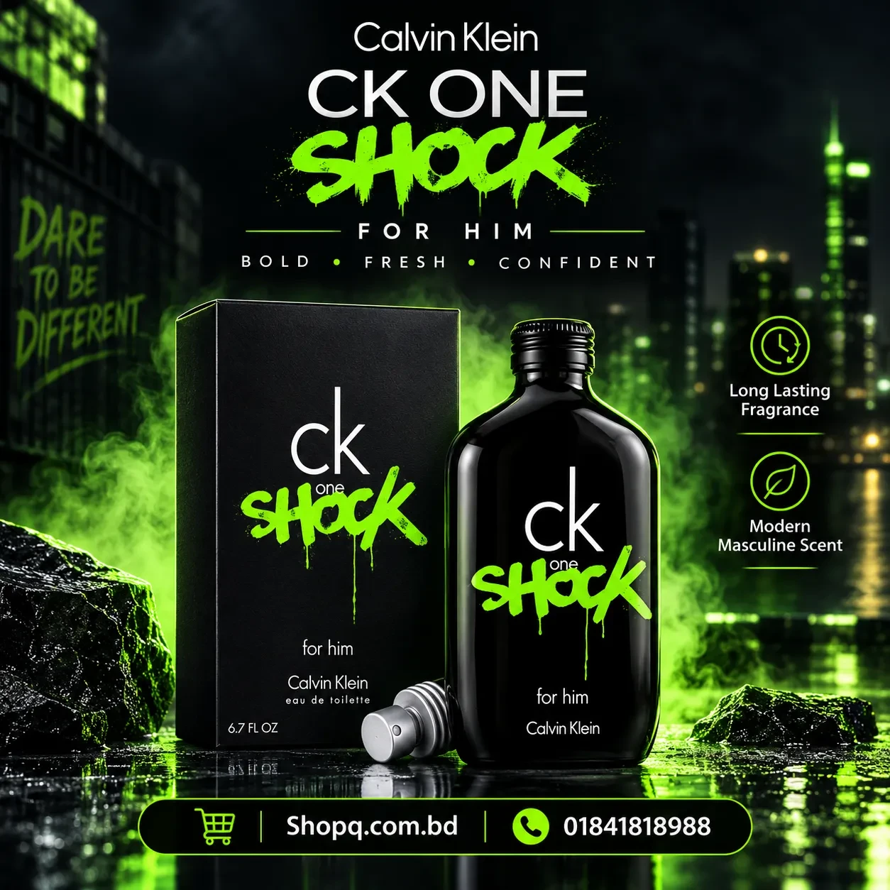 Calvin Klein CK ONE SHOCK For Him Eau de Toilette - 200 ml