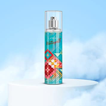 Layer Wottagirl Pure Paradise Fragrant Body Spray Splash - 135ml (India)
