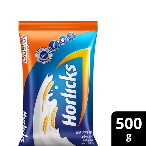 Horlicks 500g pouch price sale