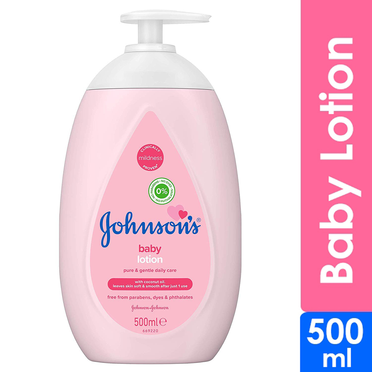 Johnsons Pink Baby Lotion - 500ml (Italy)