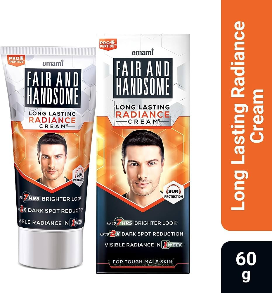 Emami Fair and Handsome Fairness Cream for Men, 60g (Indian)