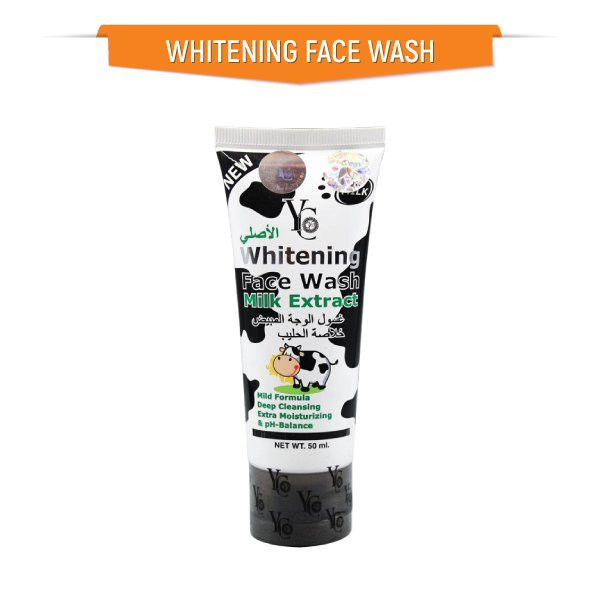 New YC Milk Extract Whitening Face Wash - 100ml Wholesale