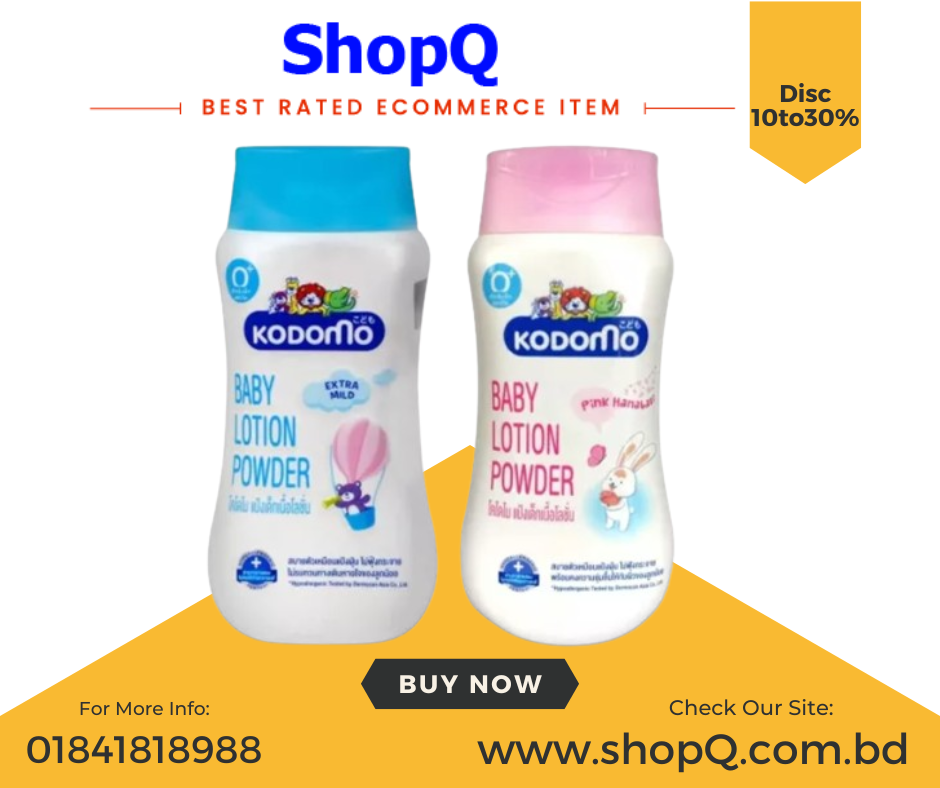 Kodomo Baby Lotion Powder – 180ml