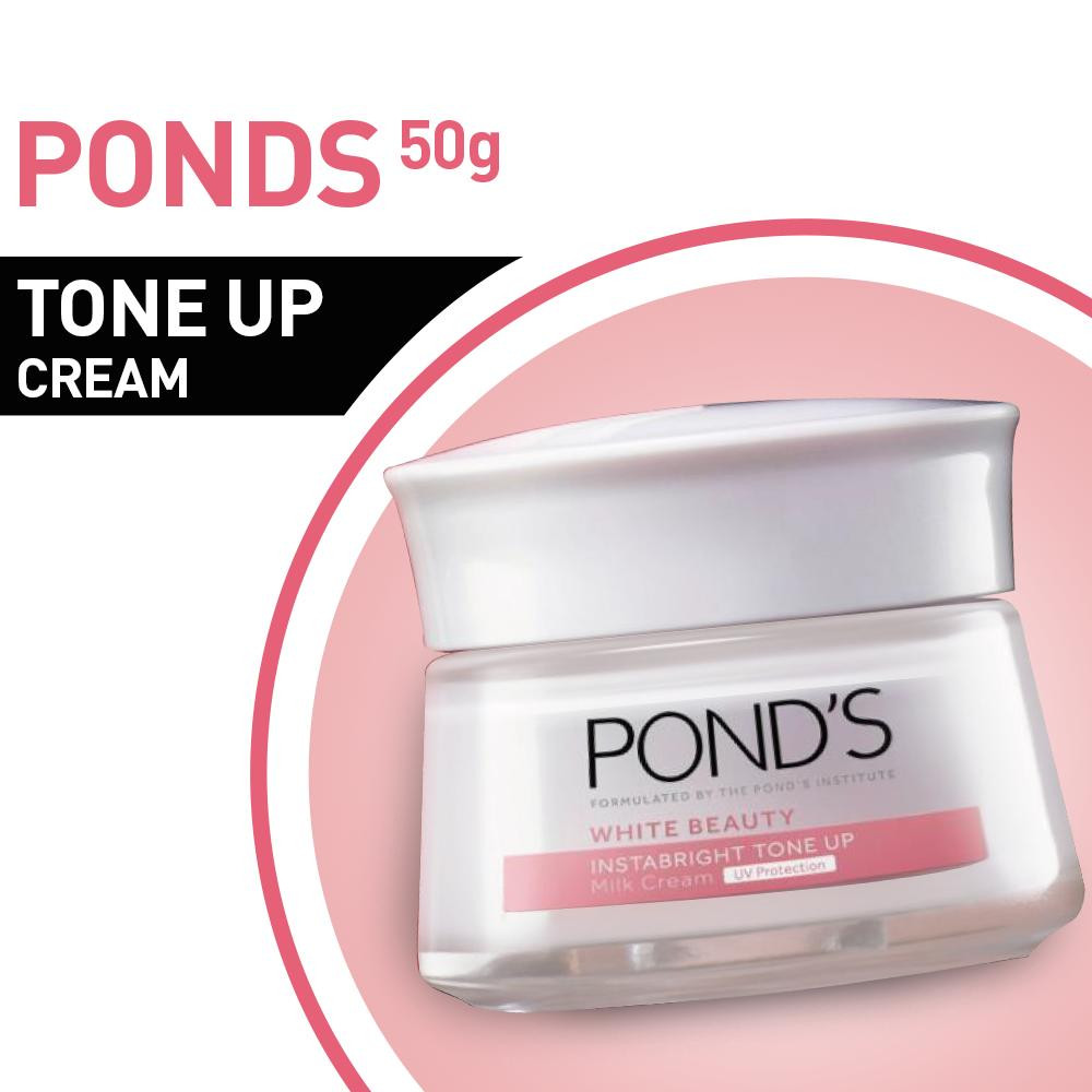 Ponds White Beauty InstaBright Tone Up Milk Cream - 50g (Thailand)