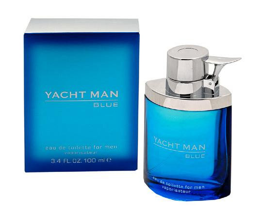 Yacht Man Blue Eau De Toilette Perfume For Men - 100ml (Spain)