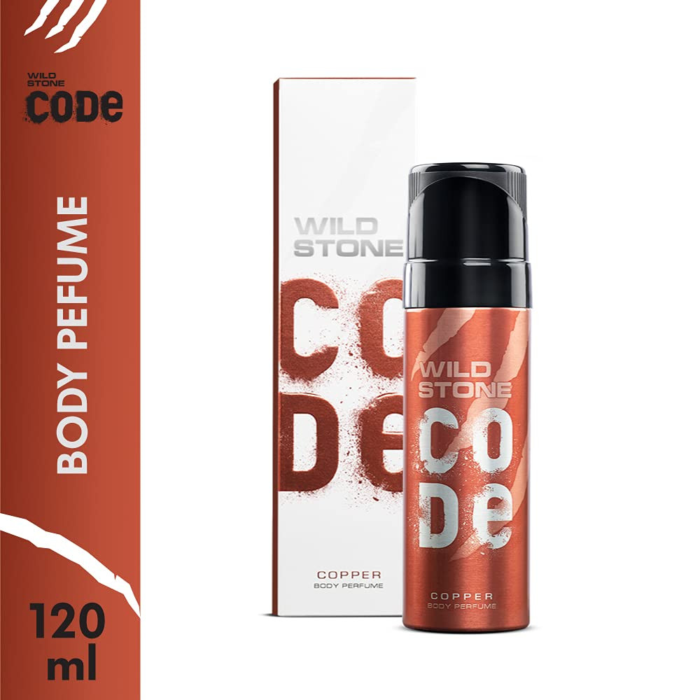 Wild Stone Code Copper Deodorant Body Spray - 120ml (India)