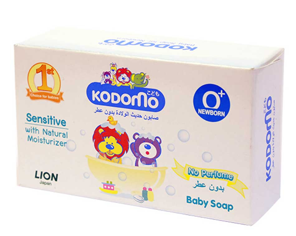 Kodomo Baby Soap Sensitive 0+ Newborn - 75g (Thailand)