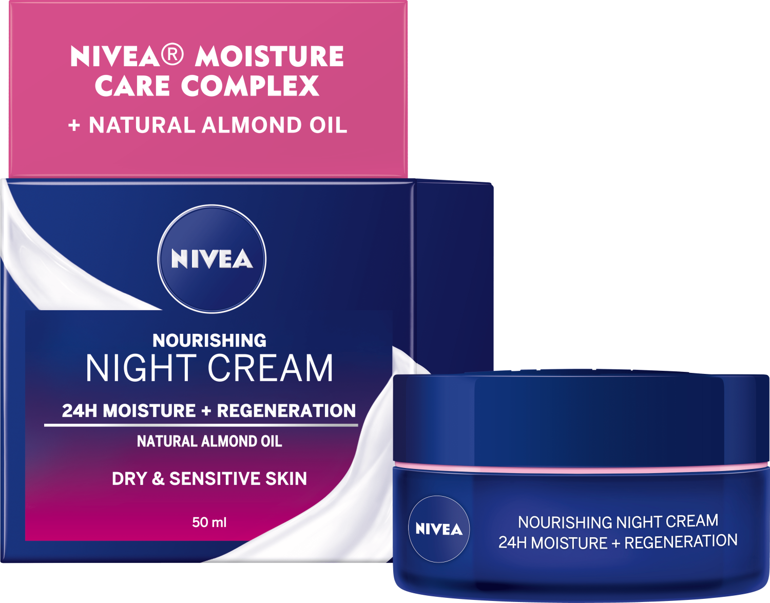Nivea Daily Essentials Rich Regenerating Night Cream - 50ml (Poland)