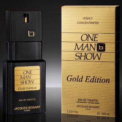 Jacques Bogart One Man Show Gold Edition Eau de Toilette Perfume - 100ml (France)